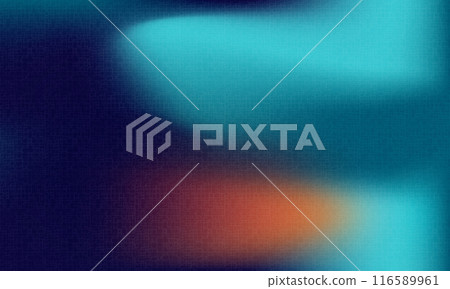 Blue and orange blur gradient holographic background. Blurred soft blend minimalist abstract noise grunge grainy texture backdrop. Blue and orange blur gradient holographic background. Blurred soft blend minimalist abstract noise grunge grainy texture backdrop. 116589961