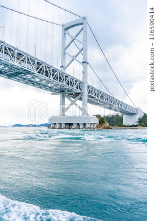 德島縣 - 從觀光船上看到的風景 - 鳴門海峽和大鳴門大橋 116590414