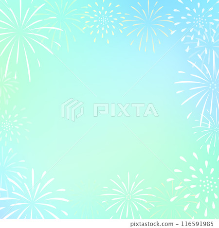 Colorful fireworks background 116591985