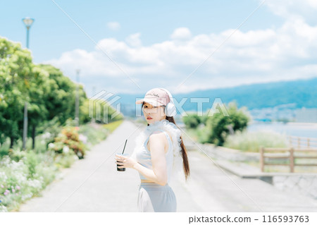 韓國時尚年輕女孩 116593763