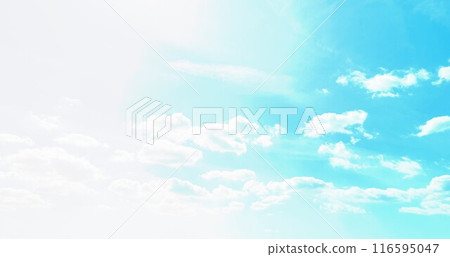 Sky and cloud views 116595047