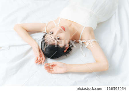 Women's beauty image skin care cosmetics Women's beauty image skin care cosmetics 116595964