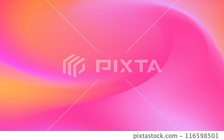 Gradient colored background. Abstract with magenta and orange color blur. Wave pattern in red shades Gradient colored background. Abstract with magenta and orange color blur. Wave pattern in red shades 116598501