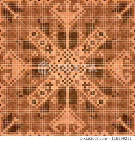Mosaic tiles vector background 122 116599251
