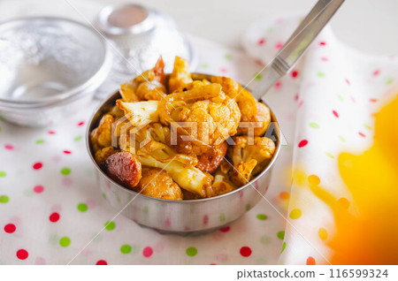 Cauliflower sabzi 116599324