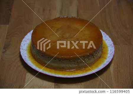 Large homemade pudding Large homemade pudding 116599405