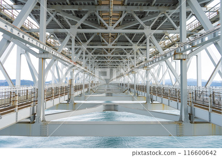 Tokushima Prefecture, Onaruto Bridge Whirlpool Road Tokushima Prefecture, Onaruto Bridge Whirlpool Road 116600642