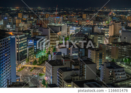 新潟日報媒體船 空之廣場 展望台 新潟站 新潟市中心 日本夜景遺產 新潟日報媒體船 空之廣場 展望台 新潟站 新潟市中心 日本夜景遺產 116601476