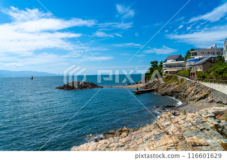 [Setonaikai National Park] Ako Misaki Coast and Tatami Rocks, Ako City, Hyogo Prefecture 116601629