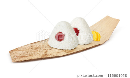 Onigiri illustration realistic set Onigiri illustration realistic set 116601958
