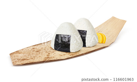 Onigiri illustration realistic set 116601963
