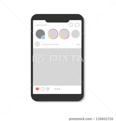 Instagram 智慧型手機螢幕 Instagram 智慧型手機螢幕 116602726