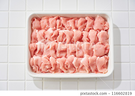 生豬肉(涮鍋用) 生豬肉(涮鍋用) 116602819