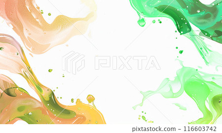 Colorful business background with water image Generative AI 116603742