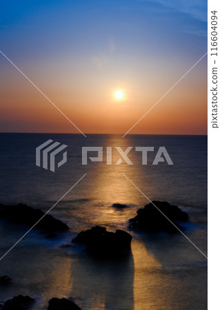 日落在日本海 116604094
