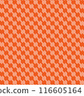 Orange puzzle seamless pattern and wallpaper. 116605164