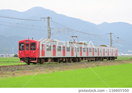 Chikuhi Line Chikuzen Fukae-Ichikisan JR Kyushu 103 series 1500 series E17 formation (Karatsu) Chikuhi Line Chikuzen Fukae-Ichikisan JR Kyushu 103 series 1500 series E17 formation (Karatsu) 116605500
