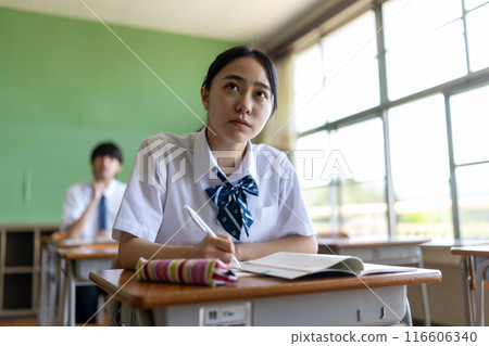 High school classes. 116606340