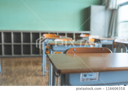 A classroom with no one A classroom with no one 116606358
