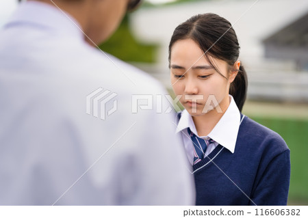 High school student's portrait 116606382