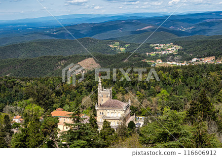 Bussaco Palace Hotel, located in the Bussaco National Forest at Luso, Portugal Bussaco Palace Hotel, located in the Bussaco National Forest at Luso, Portugal 116606912