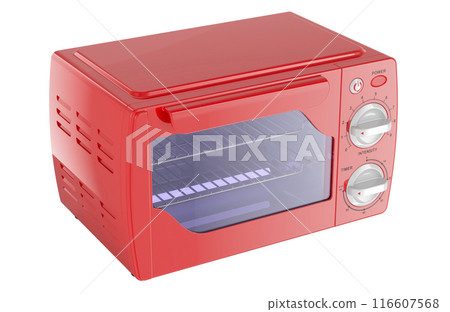 Red ultraviolet sterilizer cabinet, 3D rendering 116607568