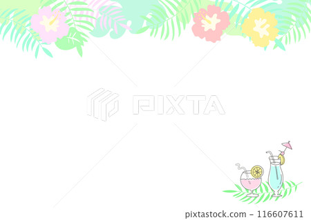 夏季熱帶框架材料 夏季熱帶框架材料 116607611