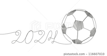 Representing the European international football championship symbol for 2024 in Germany 116607810