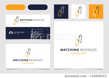 Matching revenues logo concept featuring up and down arrows forming letter s for business card Matching revenues logo concept featuring up and down arrows forming letter s for business card 116608014