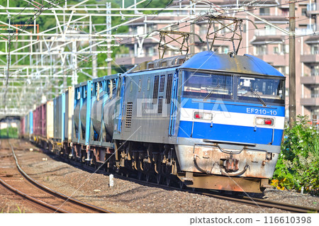 東海道本線真鶴JR貨運EF210-10（岡山） 116610398
