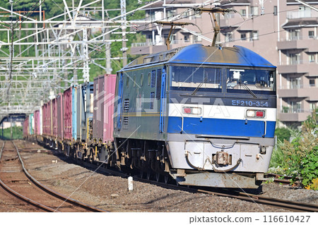 東海道幹線真鶴 JR 貨運 EF210-354（吹田） 116610427