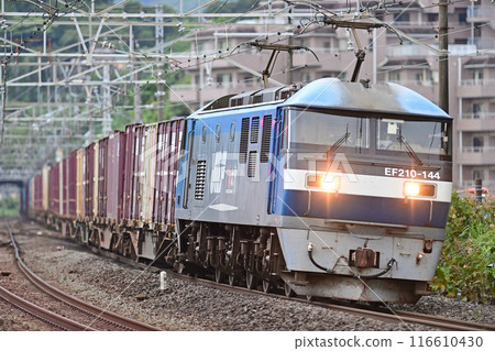 Tokaido Main Line, Manazuru, JR Freight, EF210-144 (Suita) 116610430