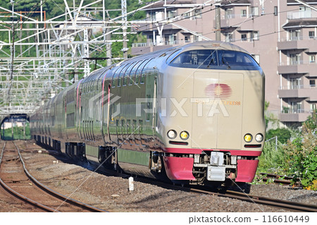 Tokaido Line Manazuru JR West 285 series L3 formation (Izumo) Sunrise Izumo Sunrise Seto Tokaido Line Manazuru JR West 285 series L3 formation (Izumo) Sunrise Izumo Sunrise Seto 116610449