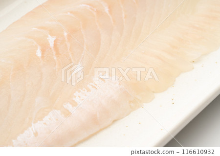 比目魚柵欄的特寫 116610932