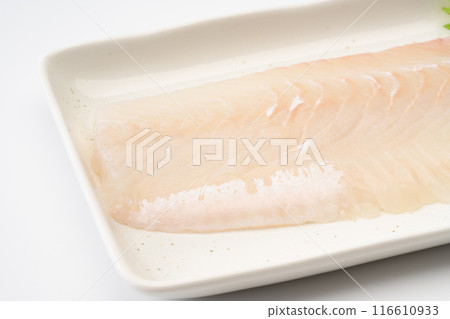 比目魚柵欄的特寫 116610933