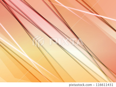 橙色銳利圖形背景 116611431