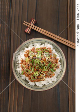 Natto kakame rice Natto kakame rice 116612443