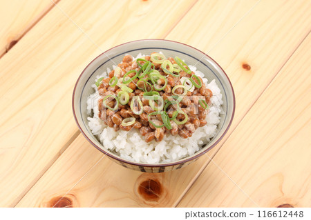 Natto kakame rice Natto kakame rice 116612448