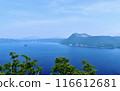 Lake Mashu at sunny time 116612681