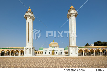Mausoleum of Habib Bourgiba, first President of Republic of Tunisia. Monastir Mausoleum of Habib Bourgiba, first President of Republic of Tunisia. Monastir 116614027
