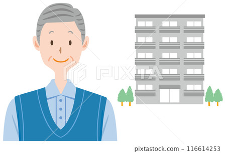 房東、房產經理、老人 房東、房產經理、老人 116614253