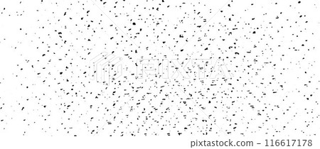 Grunge textile texture. Gritty photocopy fabric overlay background. Distress noise surface with dust, sand, particles, specks, speckles. Rough dirty cloth material backdrop. Vector wallpaper 116617178
