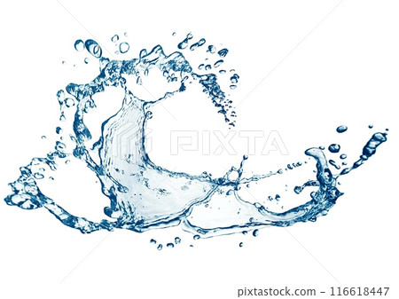Abstract background with waves and splashes Abstract background with waves and splashes 116618447