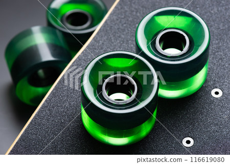 Green skateboard wheels Green skateboard wheels 116619080