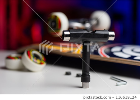 Skateboard maintenance concept Skateboard maintenance concept 116619124