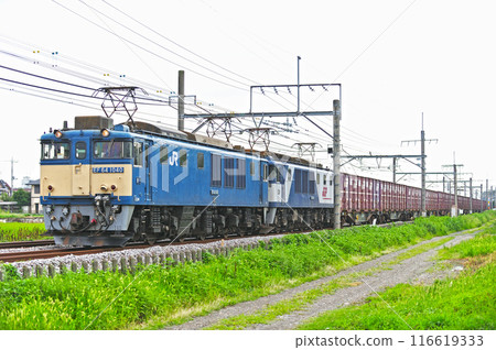 Takasaki Line Gyoda-Kumagaya JR Freight EF64-1040+EF64-1023 (Aichi) Takasaki Line Gyoda-Kumagaya JR Freight EF64-1040+EF64-1023 (Aichi) 116619333