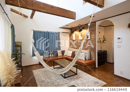 Living room of a house Living room of a house 116619449