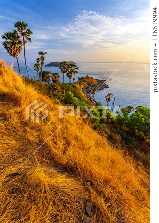 Phromthep cape at sunset Phuket, Thailand Phromthep cape at sunset Phuket, Thailand 116619994