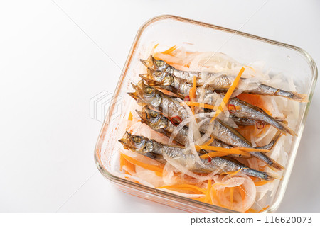 Shishamo Nanbanzuke (marinated shishamo fish) Shishamo Nanbanzuke (marinated shishamo fish) 116620073