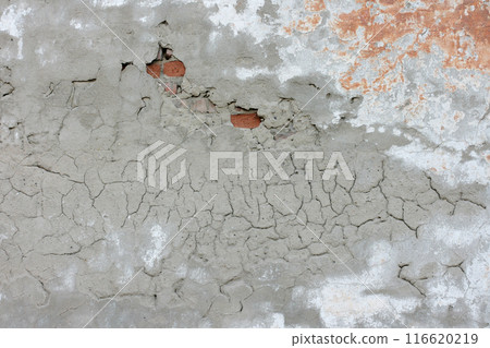 Texture of the old brick wall 116620219